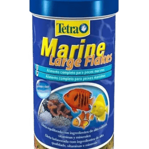 Ração P/ Peixes Marinhos Tetra Marine Large Flakes 80gr