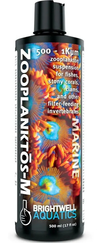 Brightwell Zooplanktos M 500ml | Zooplanctons Aminoácidos E