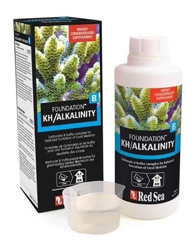 Foundation B Kh/alcalinizante 500ml Red Sea Suplemento
